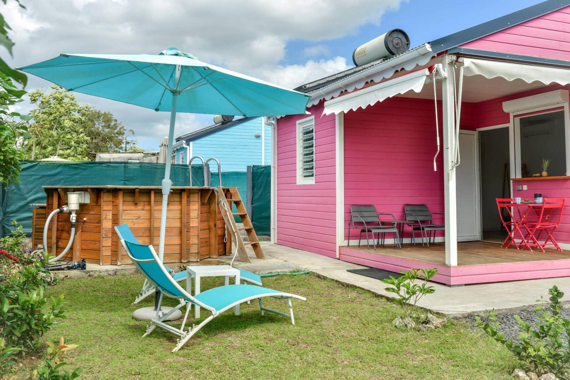 Les Jardins De Chantilly -Bungalows 4 Etoiles Avec Jardins Et Piscines Privees Baie-Mahault Exteriér fotografie